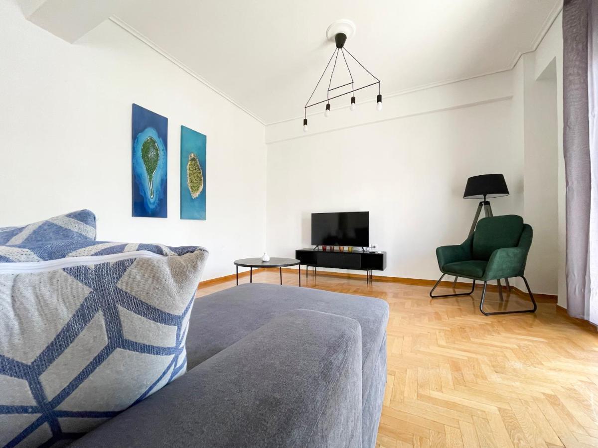 Aristotelous Sunny 118Sqm Apt In Viktoria Athens Exterior photo