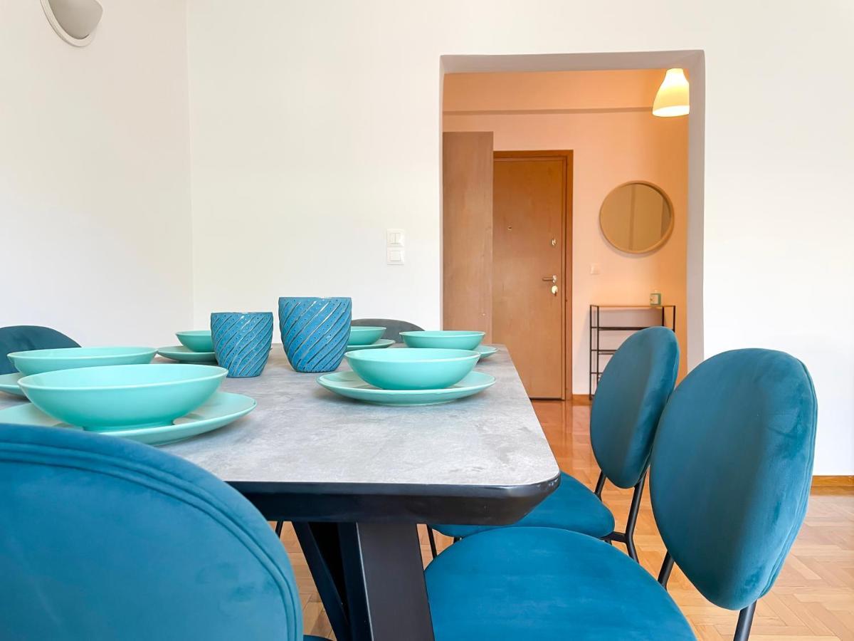 Aristotelous Sunny 118Sqm Apt In Viktoria Athens Exterior photo
