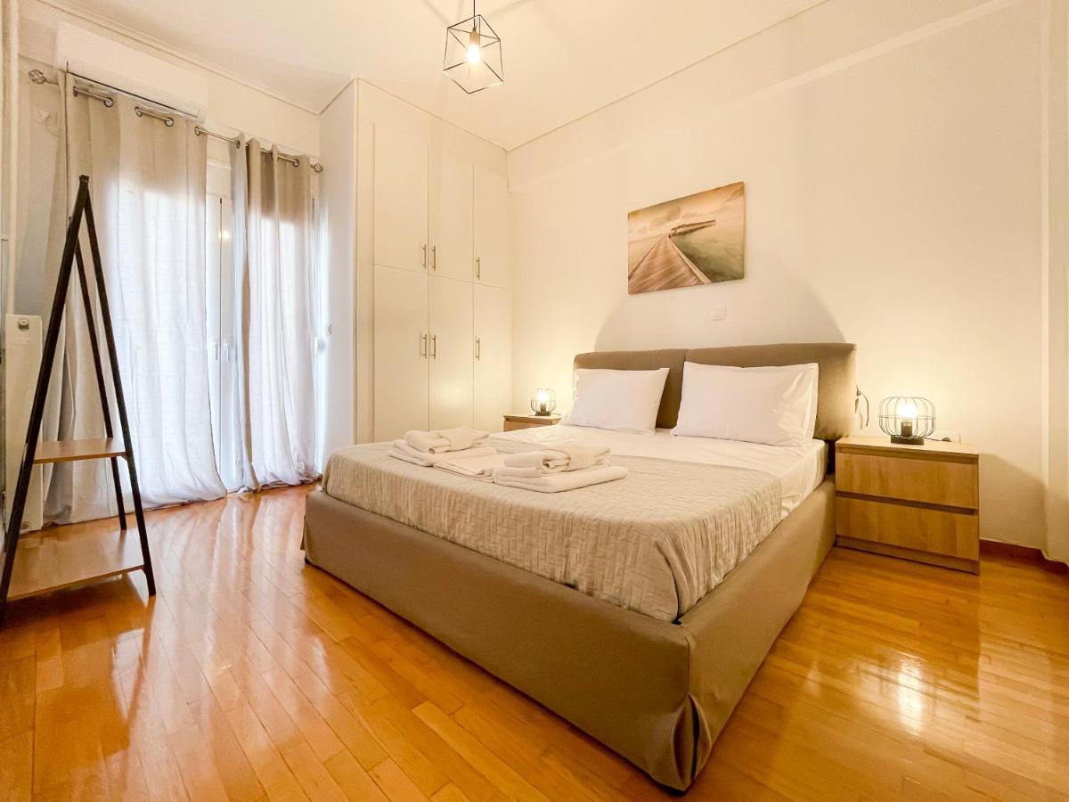 Aristotelous Sunny 118Sqm Apt In Viktoria Athens Exterior photo